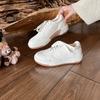 Inside and Outside Sheepskin Version~ Versatile and Delicate Leather Thick-soled Heightening Little White Shoes Women's 2025 Autumn Versatile Casual