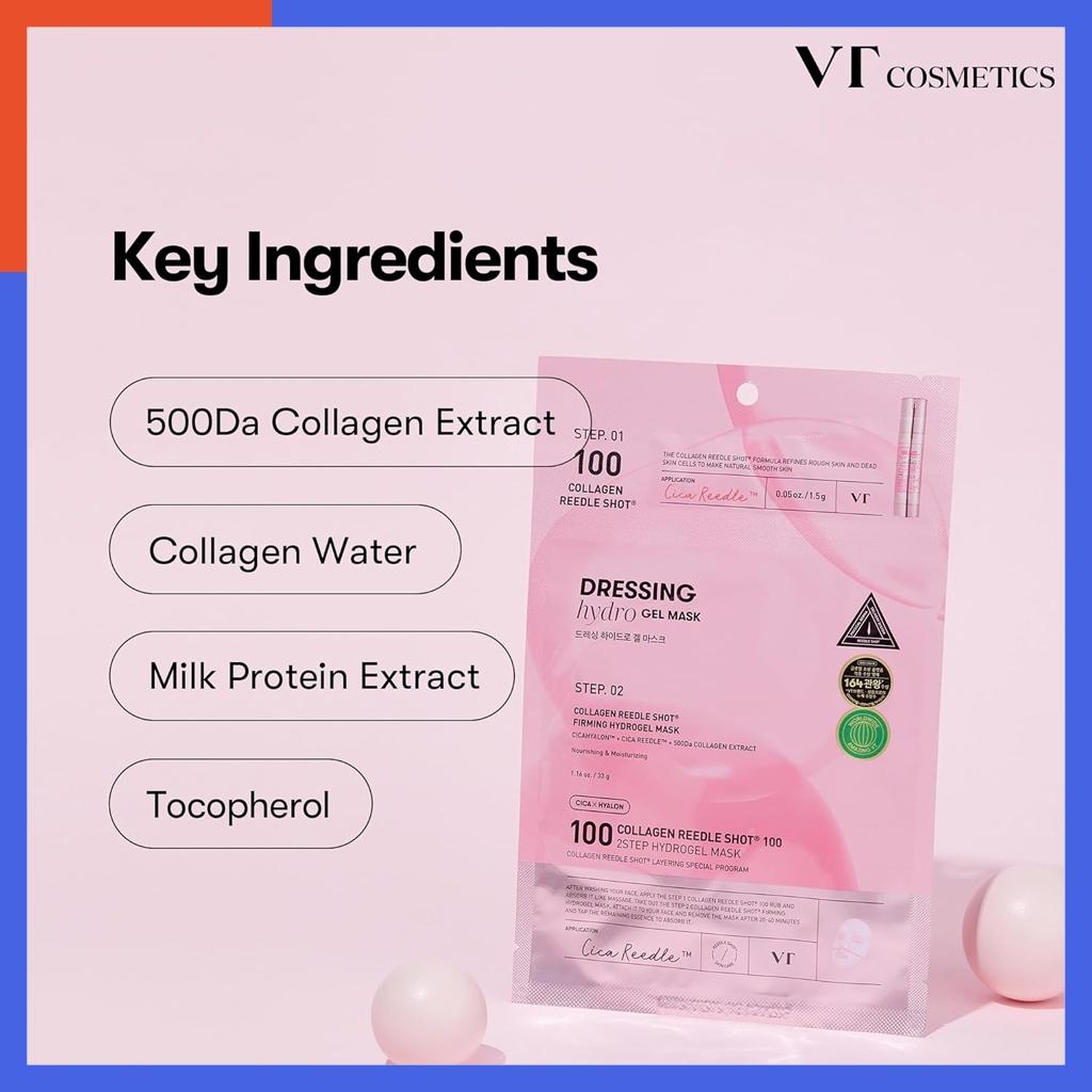 VT Collagen Reedle Shot 100 2-шаговая гидрогелевая маска(34,5гx4шт.)