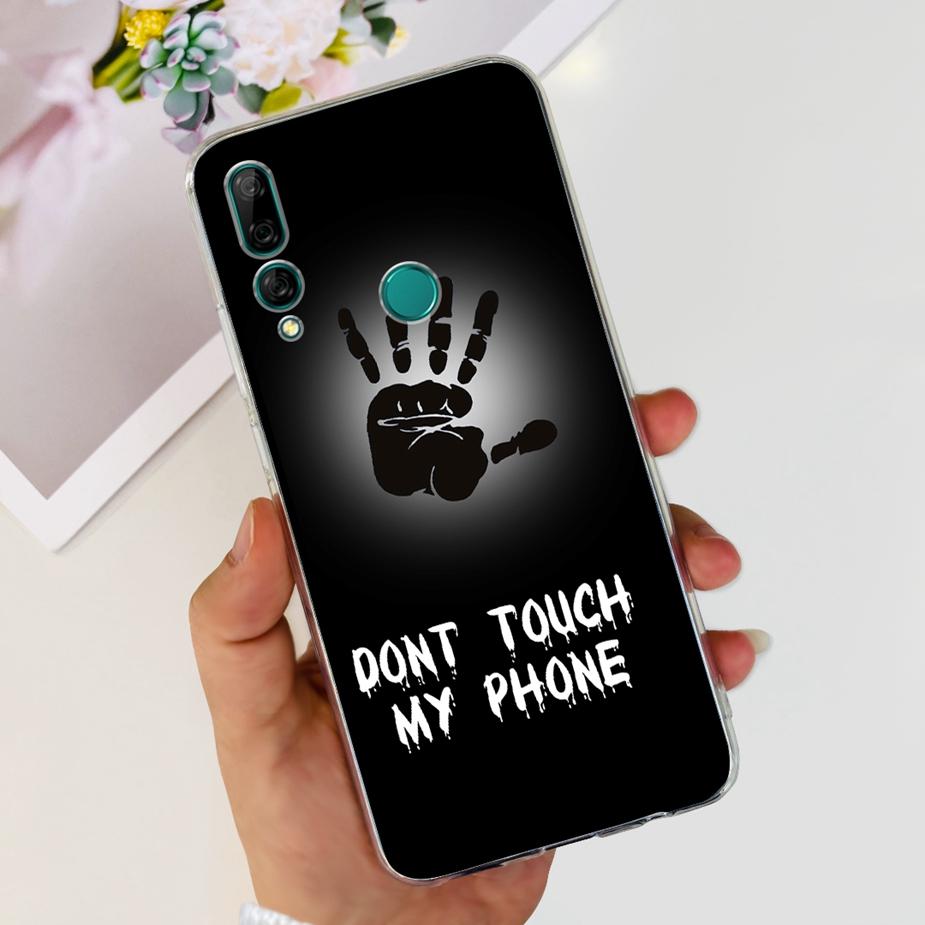 Чехол для Huawei Y9 Prime 2019 STK-L21 STK-L22 Новый модный окрашенный чехол Прозрачный силиконовый чехол для чехла телефона Huawei Y9 Prime 2019