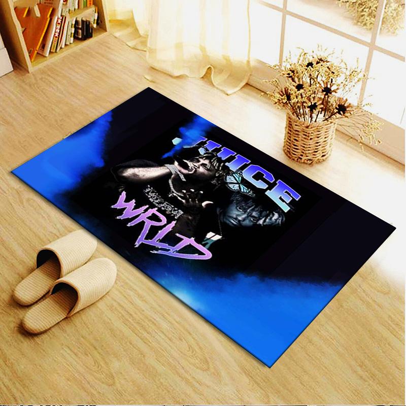 Ковер Juice Wrld для гостиной, спальни, дома, украшение дивана, нескользящий коврик для детских игр