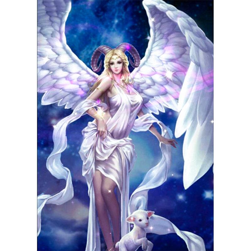 5D Diy алмазная живопись мультфильм женщина комплект для вышивки крестом полная круглая дрель вышивка мозаика художественная картина живого декора