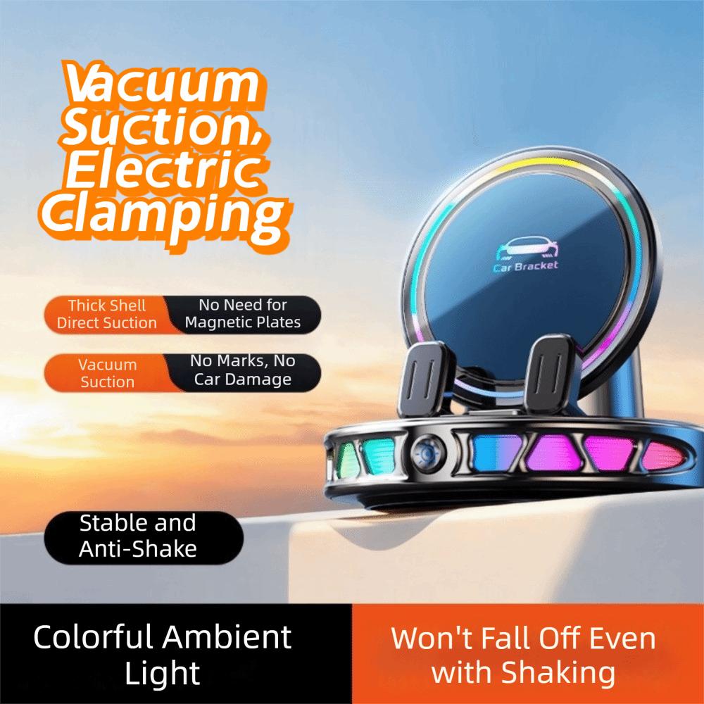 Electric Wireless Charger Car Mount 360° Rotation Car Phone Charger Holder Navigation