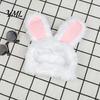 Fleece Animal Ear Cap Bunny Ears Cat Hat, Cute Pet Soft Plush Hat Comfortable Photo Prop with Rabbit for Cats Small Dogs Party Costume Fun Photos