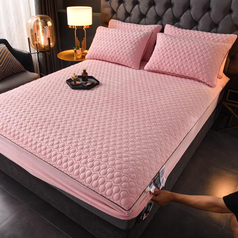 Новый графеновый молочный флис с хлопчатобумажной простыней, теплое и быстро нагревающееся покрывало, защитный чехол для дома Simmons