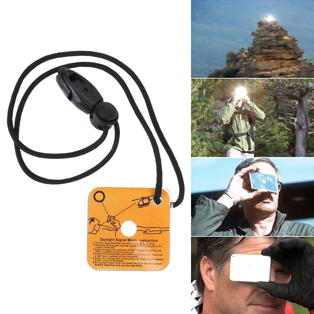 Field Tools Outdoor Signal Mirror Acrylic Outdoor Survival Survivor Reflective Outdoor
