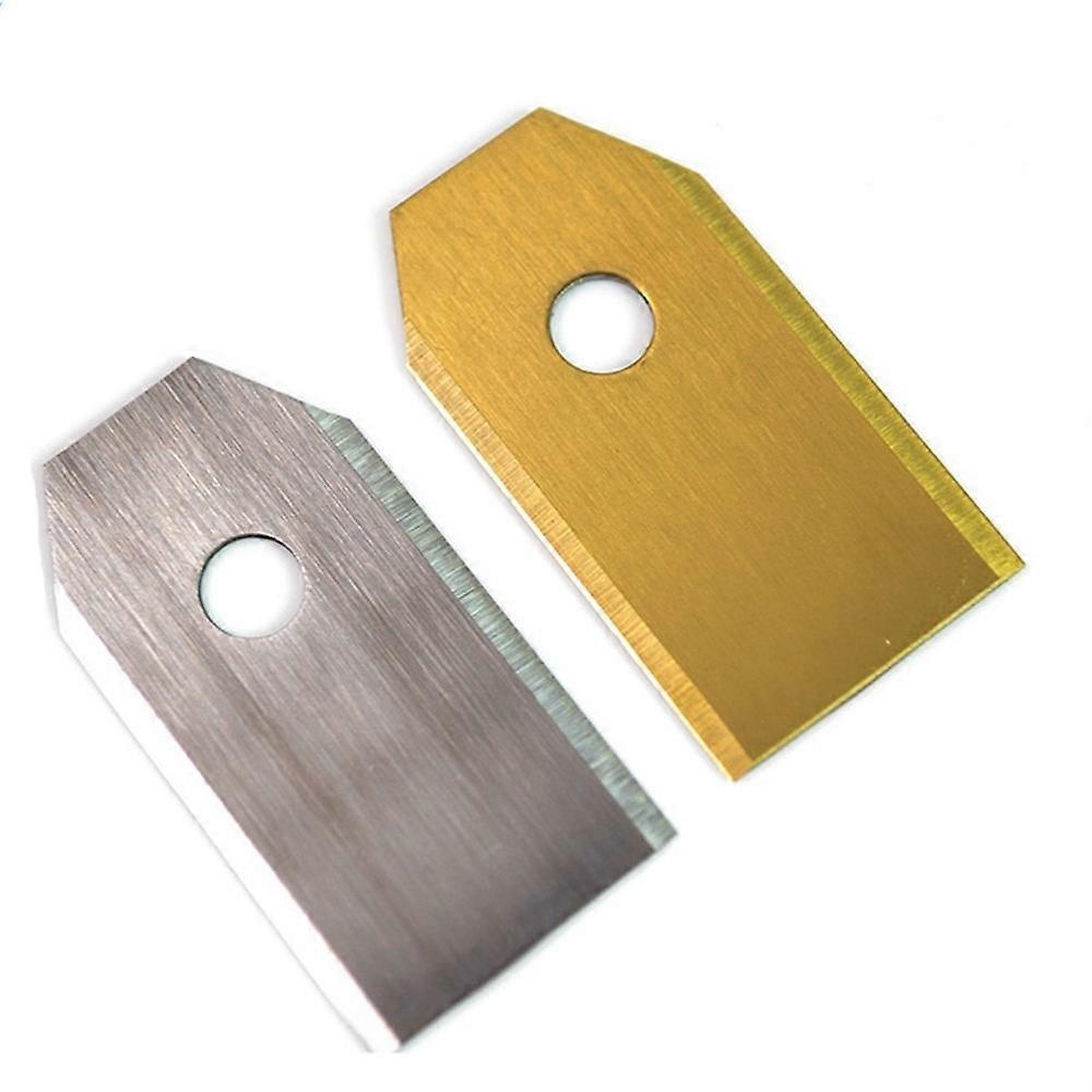12Pcs 35x18x0.9mm Replacement Blades Stainless Steel with Screws Compatible For Ecovacs Goat Robot Mower