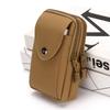6.5-inch Wear-resistant Mobile Phone Waist Bag for Middle-aged and Elderly with Belt, Three-layer Construction