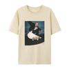 Classic Film and Television Character Skateboarding Casual Tshirt Mens and Womens Luxury Brand Top