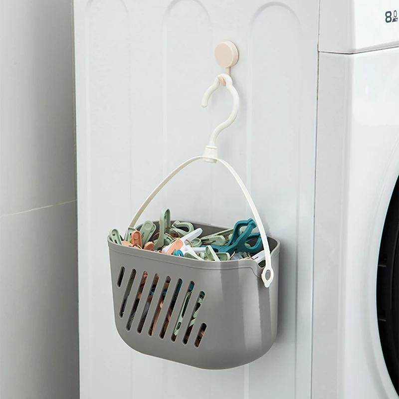 1 шт. Подвесная душевая туалетная принадлежность для ванной комнаты, кухни, корзины, угловой органайзер для ванны, сумка для общежития, крючки, полка, подвесная корзина для хранения с крючком