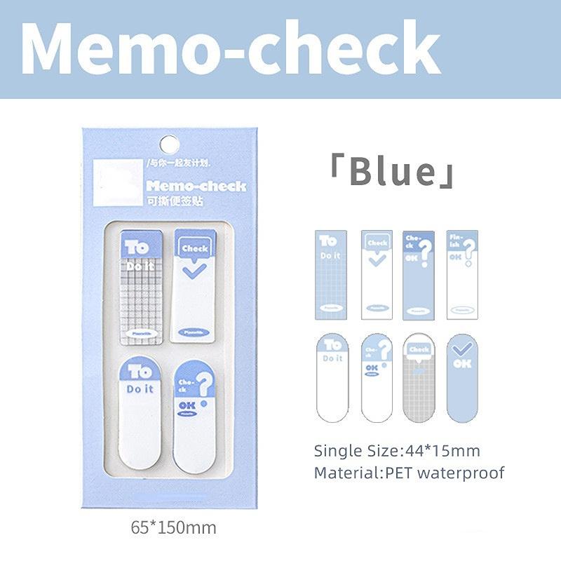 120 листов/пакет Ins, простой липкий блокнот для заметок, прозрачный видимый блокнот для студентов, канцелярские принадлежности, планировщик, заметка, школьные аксессуары