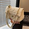 Chic Quilted Chain Crossbody Bag For Women In Stylish Colors Perfect For Spring And Summer