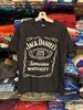 Винтажная футболка Jack Daniels Мужская Маленькая Черная Old No 7 Виски Теннесси Футболка Топ Унисекс