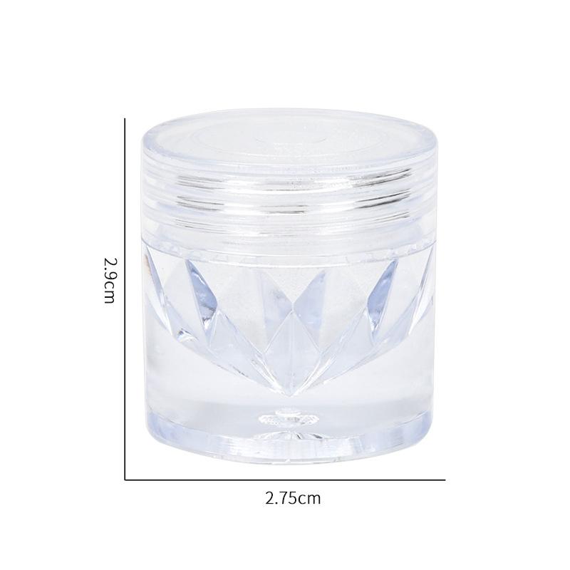 Aurora Moonlight Mirror Nail Powder Silver Glitter Effect Pigment Chrome Dust Nail Decoration