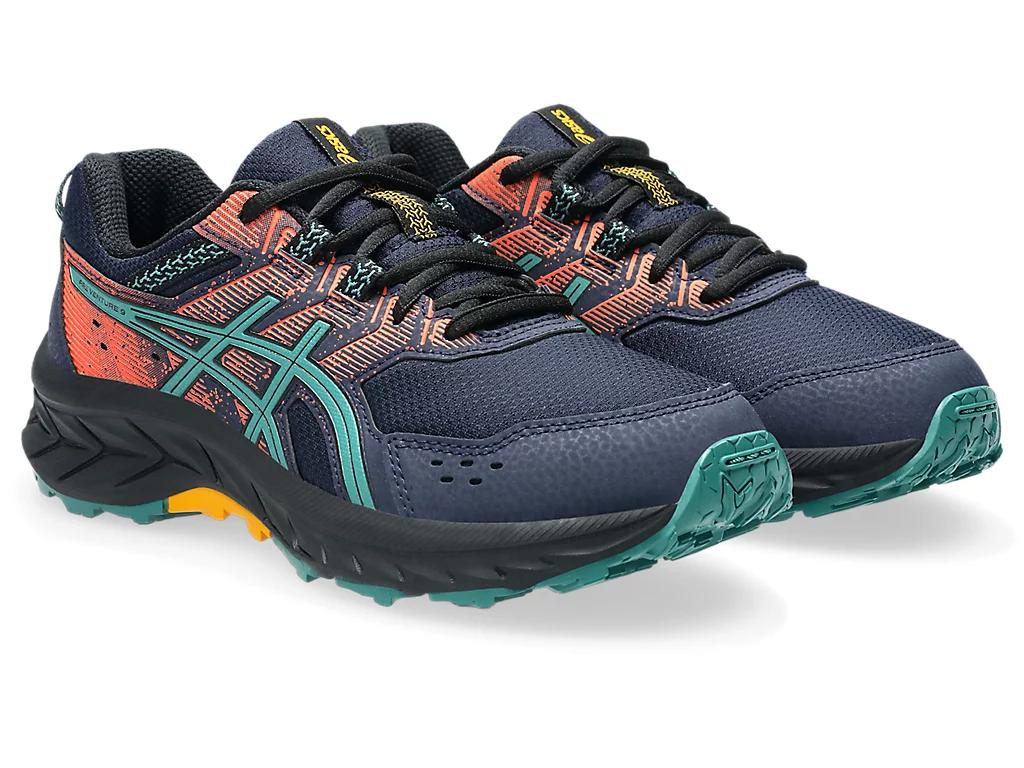Running Shoes Asics midnight/rainy lake PRE VENTURE 9 GS