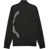 Puma Тренировочная куртка с длинным рукавом для мужчин, черная, 526323-01, с логотипом Big Cat, влагоотводящая, быстросохнущая