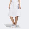 Adidas Neo Solid Color Mid-Length High-Waisted Casual Skirt Women Skirts White FN6556