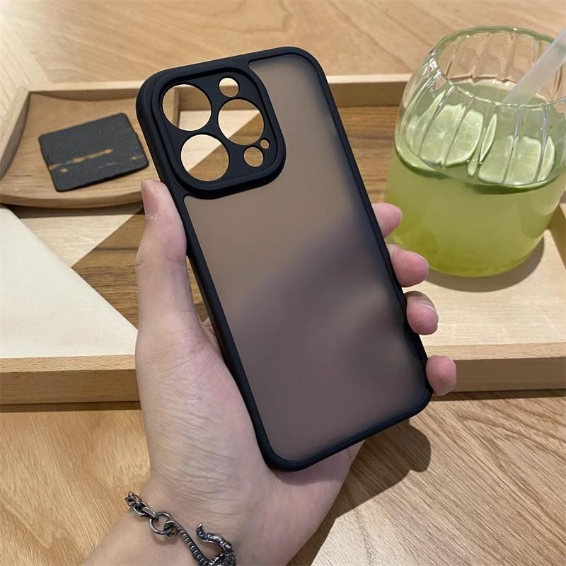 Applicable To IPhone16ProMax Matte Phone Case Apple 14 Magnetic Charging Full-package Lens Skin Feeling Protective Case