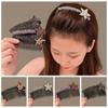 Acrylic Rhinestone Star Hair Comb Pentagram Star Extra Hair Holder  Daily