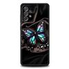 Luxury Butterfly Glitter Clear Phone Case for Samsung Galaxy A55 A35 A15 A14 A25 A54 A51 A71 A72 A73 A32 A52 A52S A41 5G Shell
