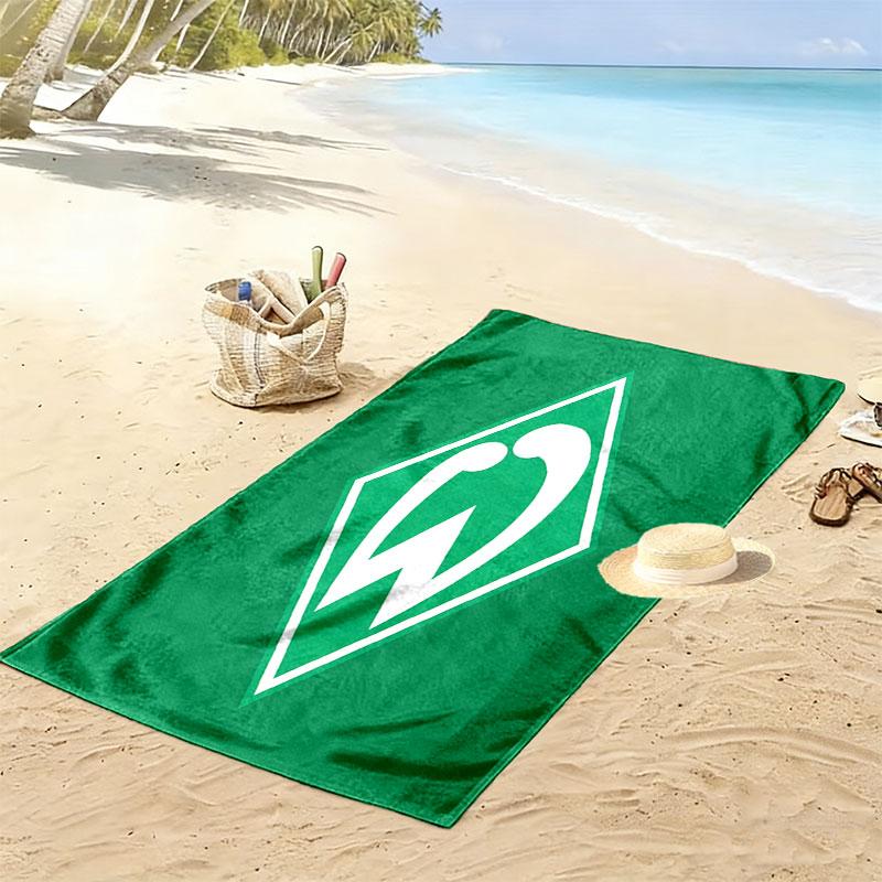 SV Werder Bremen2 Print Beach Towel, Large Soft Quick Dry Towel for Beach Camping Swimming