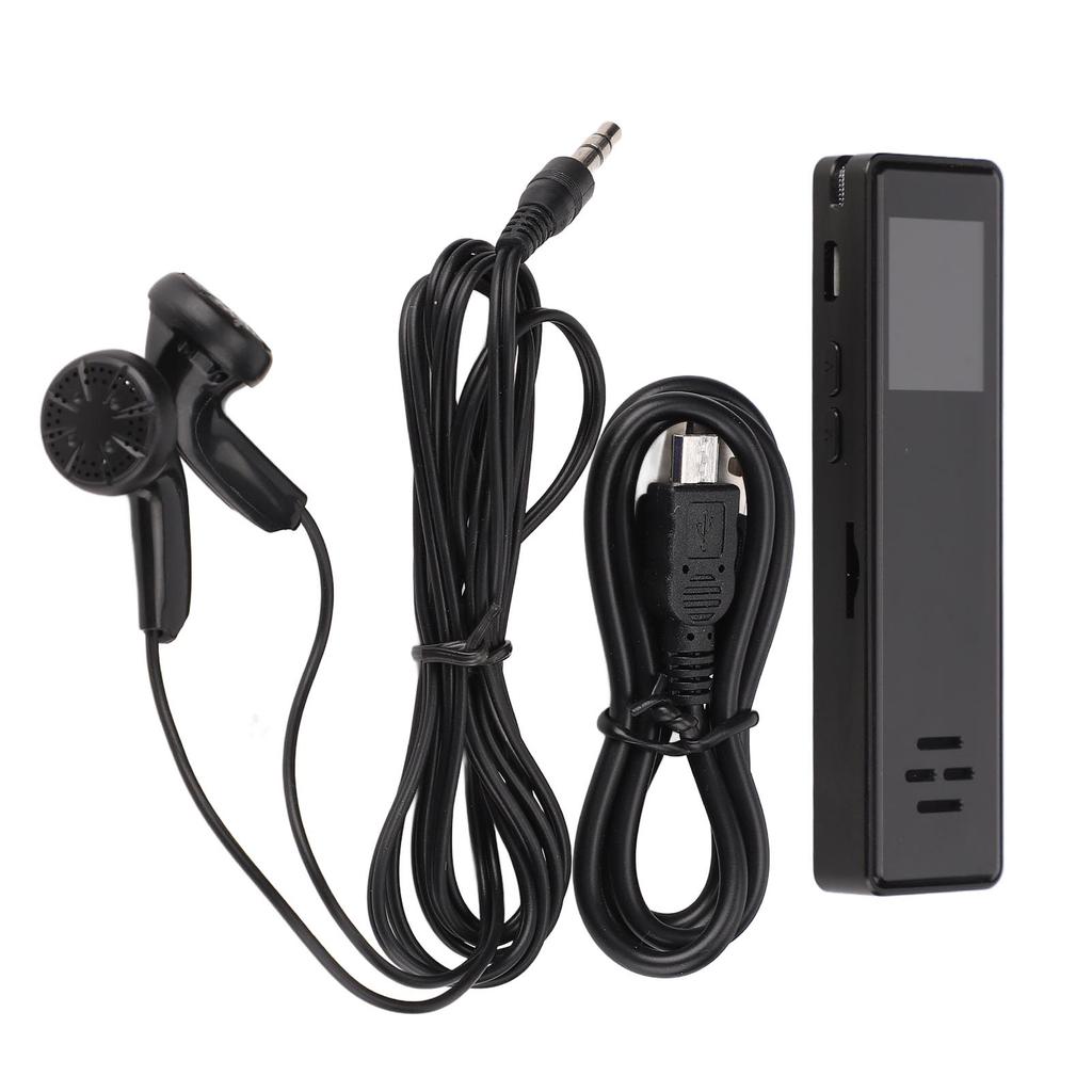 Digital Voice Recorder DSP Noise Reduction Supports MP3 Playback Memory Card Pocket Recording