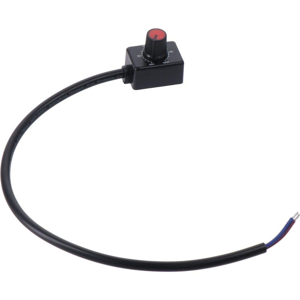 Plastic Low Voltage Passive Dimmer Black Anti-interference Strobe Dimmer  Electrician