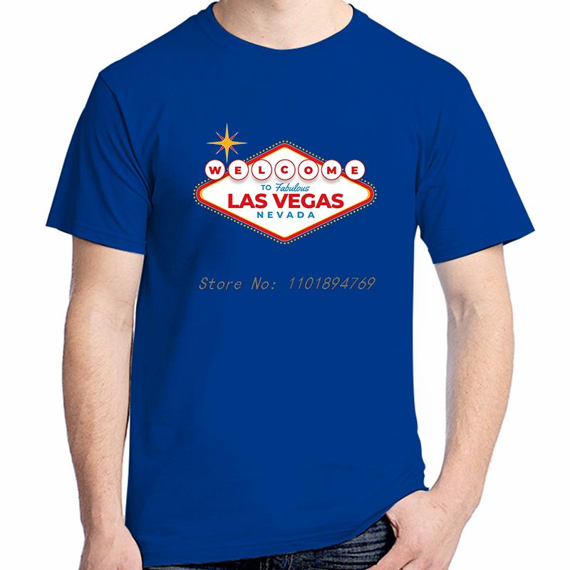 Velocitee Unisexs Las Vegas Sign Cotton Tshirt Sin City Gambling Nevada Usa America Fashion Graphic T Shirts Short Sleeve Tshirt