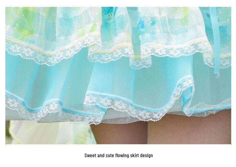 Girls' Summer Lolita Dress - Wizard of Oz Princess Birthday & Festival Gown
