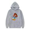 Женская флисовая спортивная свободная серая осенняя толстовка с рисунком Дональда Дака от Disney, пуловеры, недорогие худи в стиле Y2k, мужские толстовки.