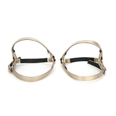 1 пара шнурков на высоком каблуке, анти-свободные шнурки, аксессуары для женской обуви(Золото )