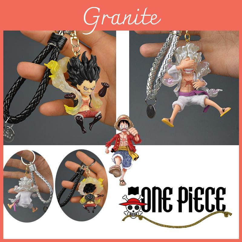 One Piece Ключница-подвеска Пикачу Луффи ПВХ Игрушка Коллекционная 7см Гуандун