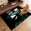 1pc New York Jets logo Print Area Rug - Soft, Washable Non-Slip Indoor Mat, Living Room, Home Office Decorative Rug,Office Decorative