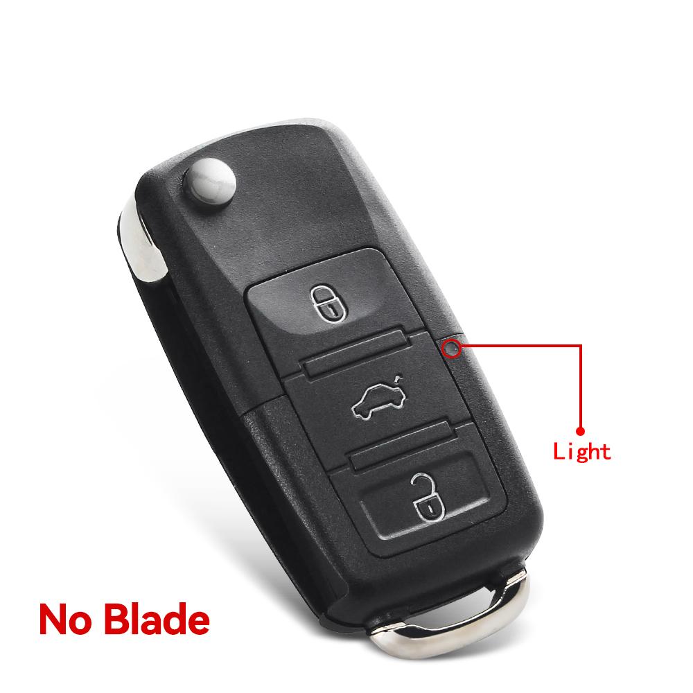 S 2/3/4 Кнопки Пустой Корпус Ключа Зажигания Для Skoda Octavia Vw Volkswagen Golf Mk6 Tiguan Polo Passat Cc Seat Запасной Корпус