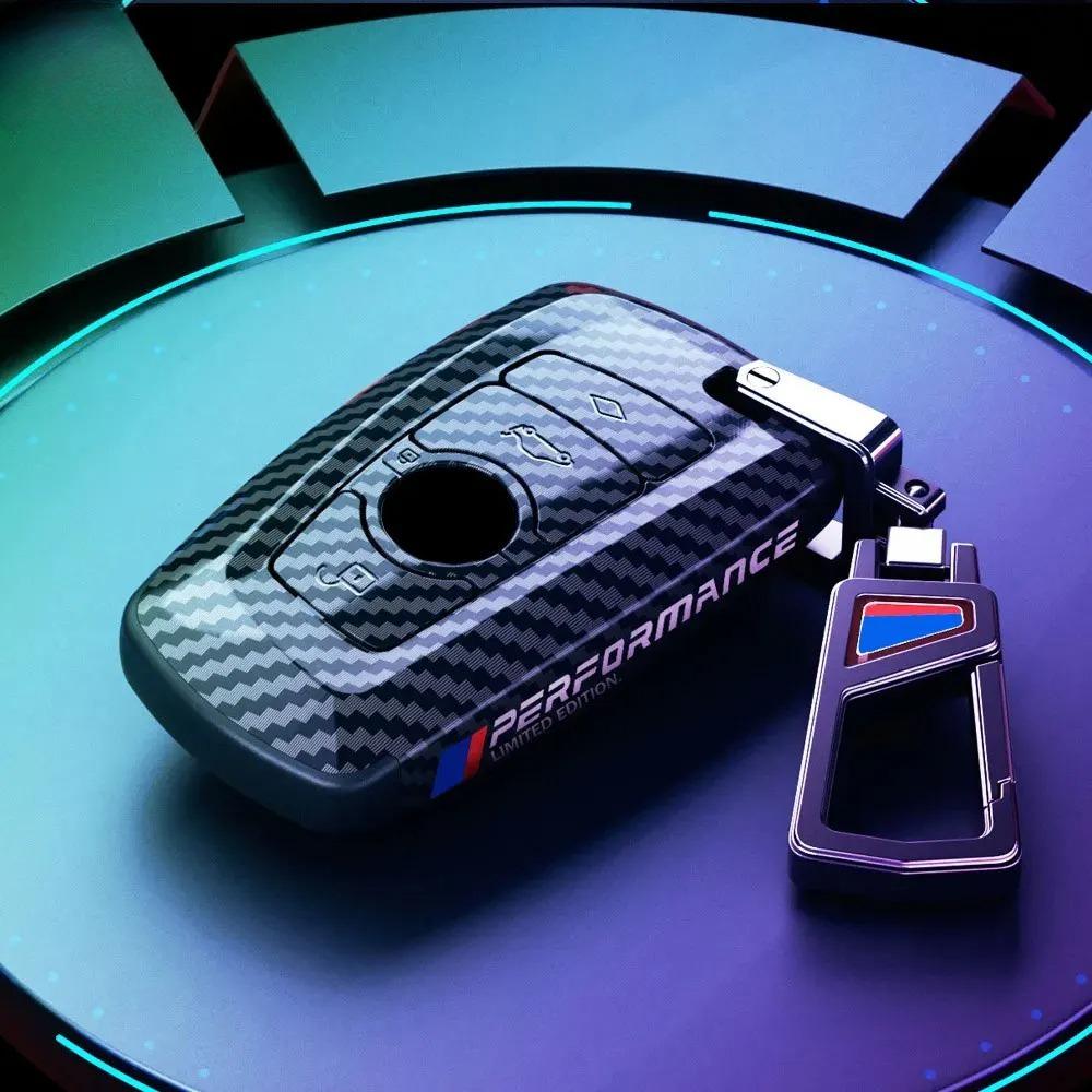 ABS Carbon Fiber Car Key Cover Case for Bmw F20 F30 F31 F34 F10 F11 F25 I3 M3 M4 F15 F16 3 5 Series GT Car-Styling Accessories