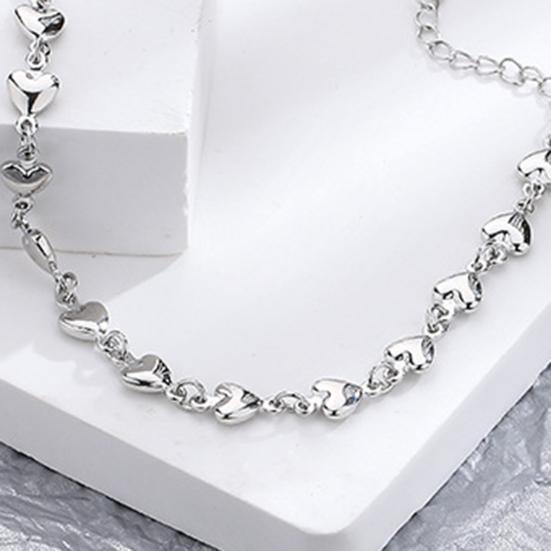 Женский браслет, регулируемый, милый, романтичный, яркий, блестящий, универсальное украшение, подарок на день рождения, полное сердце любви