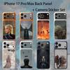 game of thrones-Dragon Mother For iPhone 17 Pro /Max Battry Back Cover with Camera Decal Skin Rear Protective Sticker Film