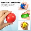 Stress Relief Balls Non-Toxic Squeeze Balls Colorful Foam Balls for Kids and Adults Hand Exercise Squishy Relief Toys for Anxiety ADHD Autism,4PCS