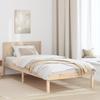 VidaXL Bed Frames In Natural Pine Wood Solid Wood 80 X 200 Cm 872203