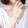 TONGZHE Women Evil Eye Bracelet 925 Silver Bracelets CZ Lucky Turkey Jewelry For A Couple Bracelets for Women Pulsera