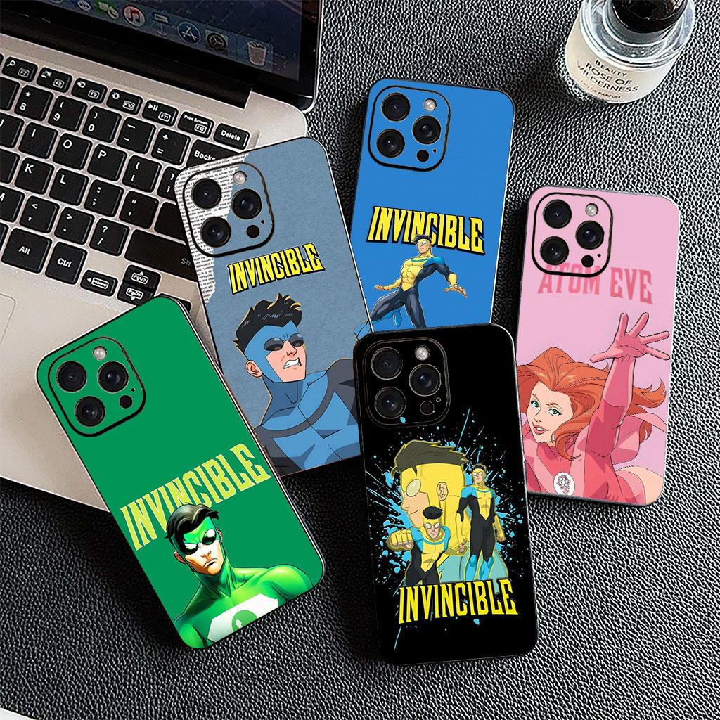 Чехол-постер I-Invincibles для телефона Apple iPhone 17 16 Plus 13 12 Pro Max Mini X XR ProMax 16E 15+ 16Plus Air Case