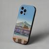 Ретро Японский Винтажный Поезд Тонкий Задний Чехол для Телефона для iPhone 17 Air 16 Pro Max 16e 15 Plus 14 13 Mini 12 11 Защитная Крышка
