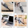 Wireless Car Vacuum Cleaner 9000pa Handheld Auto Vacuum Home And Car Dual Use Mini Vacuum Cleaner With Built-in Battrery