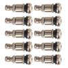 Tire Valve Stainless Steel Valves Stems Tire Valve Bolt-in Tyre Valves Stems High Pressure Car Stainless Steel Valves Stem Studs Valve Stems 1
