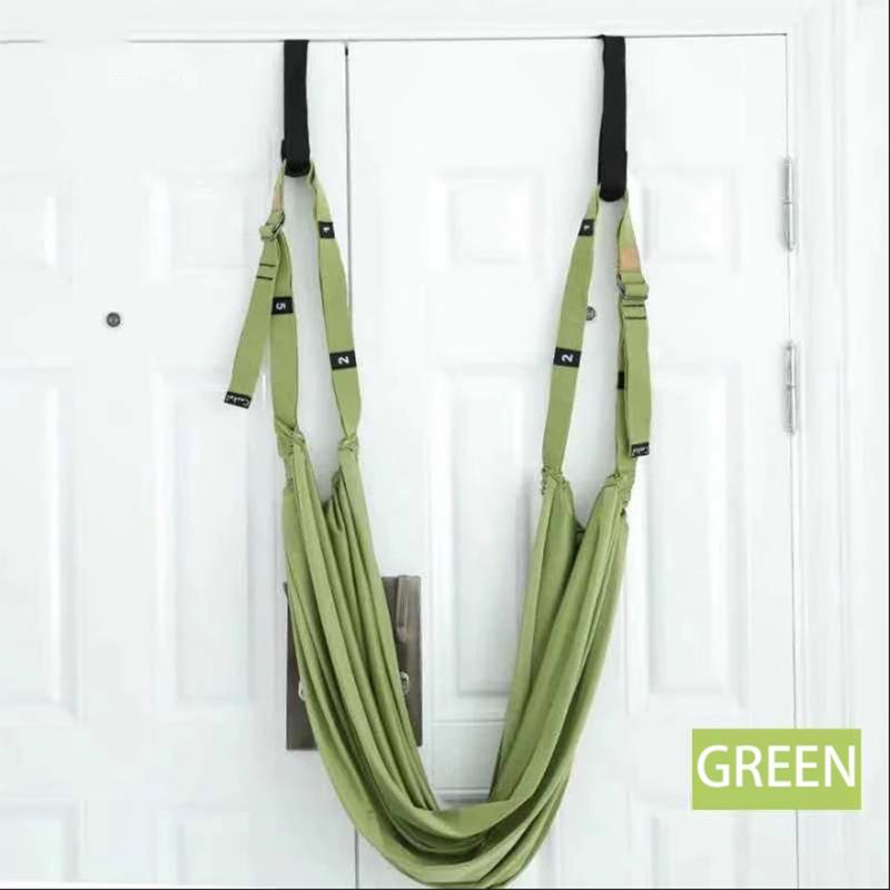 Ремень для йоги, эластичная лента, регулируемая, для воздушной йоги, антигравитационная, для фитнеса, эластичная веревка, женский гамак для пилатеса, для растяжки, для домашних инверсионных тренировок