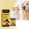 Pet Eye Drops, Suitable for Cats and Dogs, Gentle Daily Care To Clean and Remove Tear Stains and Discharge, 10ml/box
