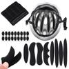 27pcs/set Motorcycle Bicycle Universal Sealed Replacement Helmet Inner Padding Kit Foam Pads Set Protection Pad