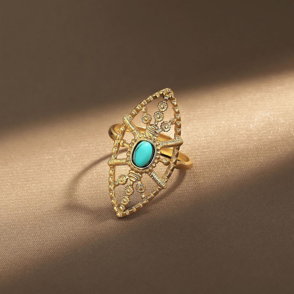 Модное женское кольцо из 1 части Женское кольцо Металлическое кольцо Глянцевое кольцо Металлическое кольцо Праздничный подарок