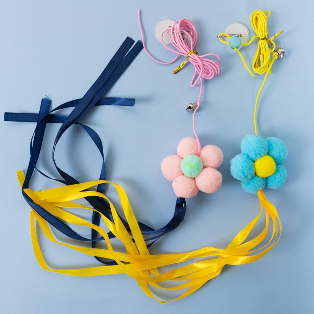 Self -hi Hanging Cat Toy Funny Stick Kitten Hanging Swing Fashion Pet Play Cat