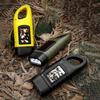 Hand Crank Solar Powered Flashlight Super Bright Compact Size Portable Emergency Rechargeable LED Flashlight Camping Gear