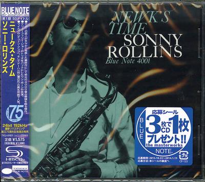 CD СОННИ РОЛЛИНС - Newx's Time TYCJ81021 Blue Note 2013 Япония ObiJazz Б/у
